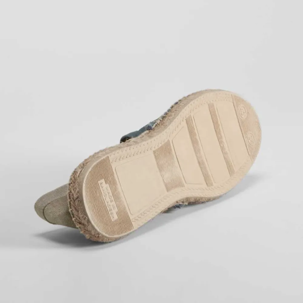 New Alpargata bicolor azul Hombre Alpargatas