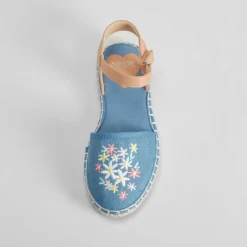 Hot Alpargata de yute pulsera azul OH GIRL Sandalias