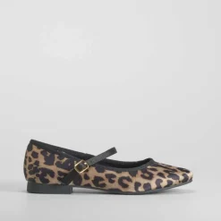 Clearance Bailarina animal print leopardo PICCOLA PIU Mujer Bailarinas|Básicos X Menos