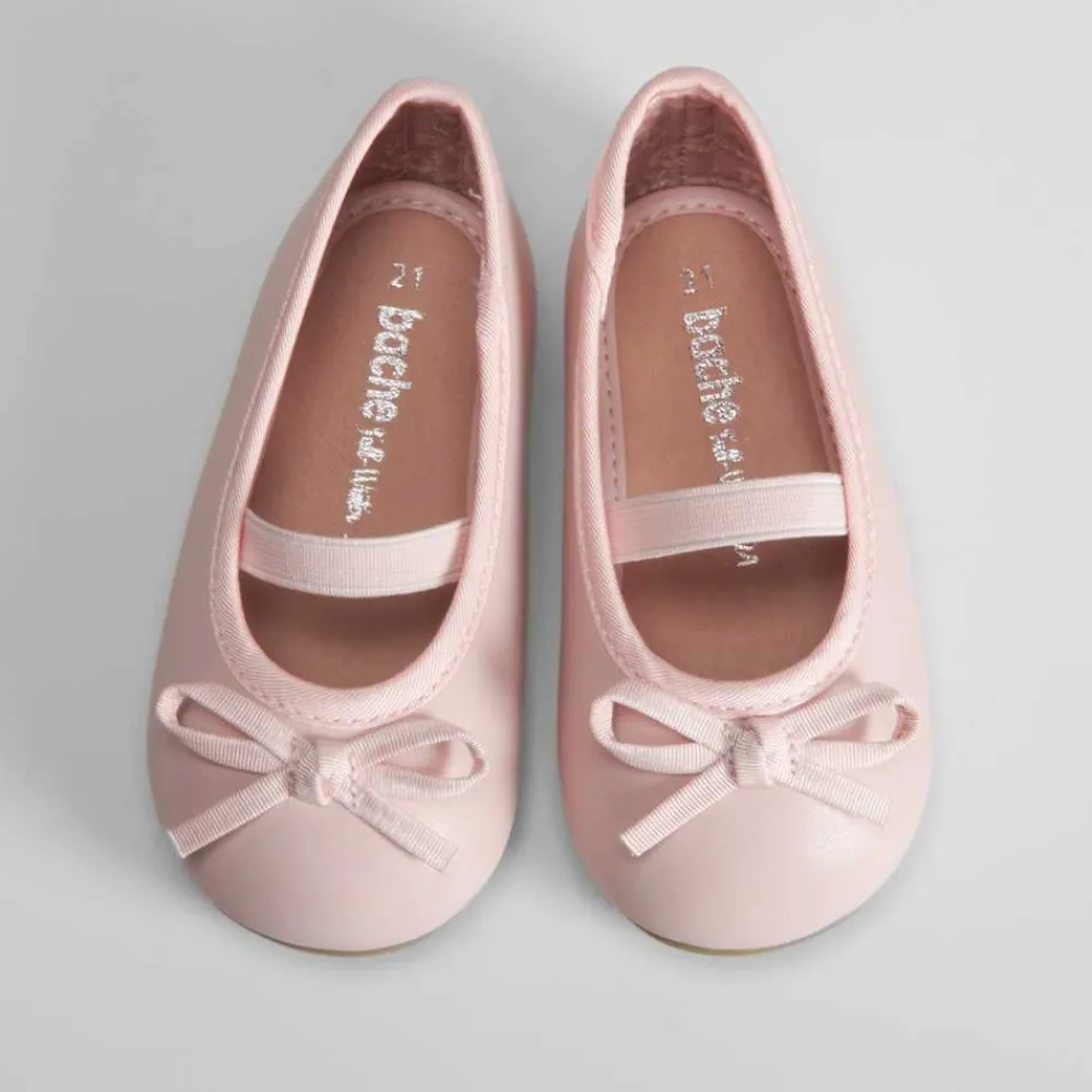 bailarina_beb_bsica_rosa__SKUdyupd5Ac5H_3.webp Clearance Bailarina bebé básica rosa elástico Zapatos