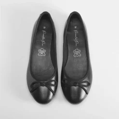 Outlet Bailarina básica piel PICCOLA PIU Mujer Zapatos Planos|Bailarinas