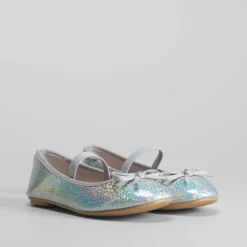 Outlet Bailarina glitter gris OH GIRL Bailarinas