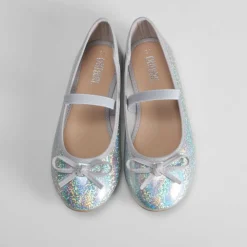 Outlet Bailarina glitter gris OH GIRL Bailarinas