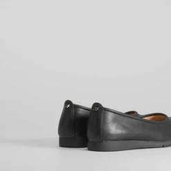 Best Bailarina negra puntera charol Mujer Zapatos Confort|Bailarinas