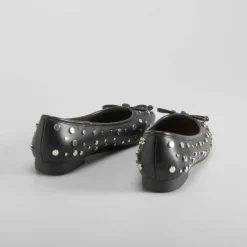 Outlet Bailarina tachas negra PICCOLA PIU Mujer Bailarinas|Básicos X Menos