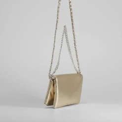 Bandolera dorada solapa Bolsos Y Carteras
