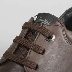 Clearance Blucher dentado de piel marrón Hombre Zapatos Confort|Zapatos Casual