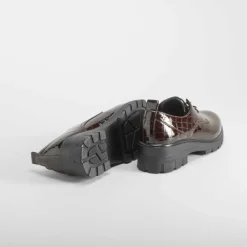 Discount Blucher grabado coco marrón Mujer Zapatos Confort|Bluchers