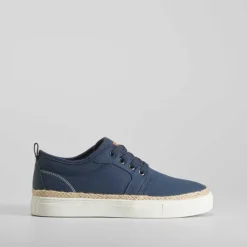 Discount Blucher lona azul Zapatos