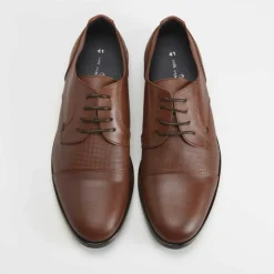 Online Blucher piel puntera grabados MR HANSEN Hombre Zapatos Vestir