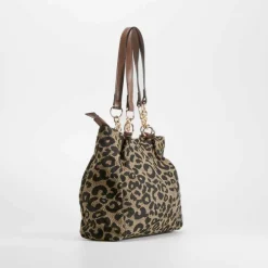Bolso asas cadena leopardo PICCOLA PIU Bolsos Y Carteras