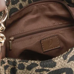 Bolso asas cadena leopardo PICCOLA PIU Bolsos Y Carteras