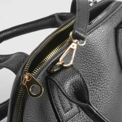 Hot Bolso bandolera asa bombeado negro PICCOLA PIU Bolsos Y Carteras