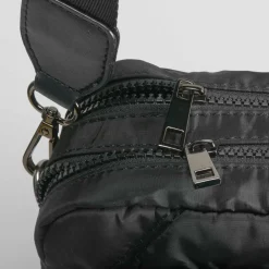 Sale Bolso bandolera nylon acolchado negro Bolsos Y Carteras