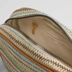 Best Bolso bandolera rafia rectangular PICCOLA PIU Bolsos Y Carteras