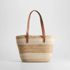 Best Bolso capazo rafia beige Bolsos Y Carteras