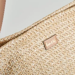Bolso de rafia beige PICCOLA PIU Bolsos Y Carteras