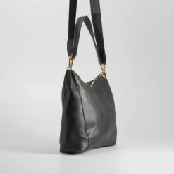 Outlet Bolso hombro asa bolitas negro PICCOLA PIU Bolsos Y Carteras