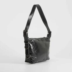 Bolso hombro negro PICCOLA PIU Bolsos Y Carteras