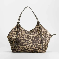 Discount Bolso shopping leopardo camel PICCOLA PIU Bolsos Y Carteras
