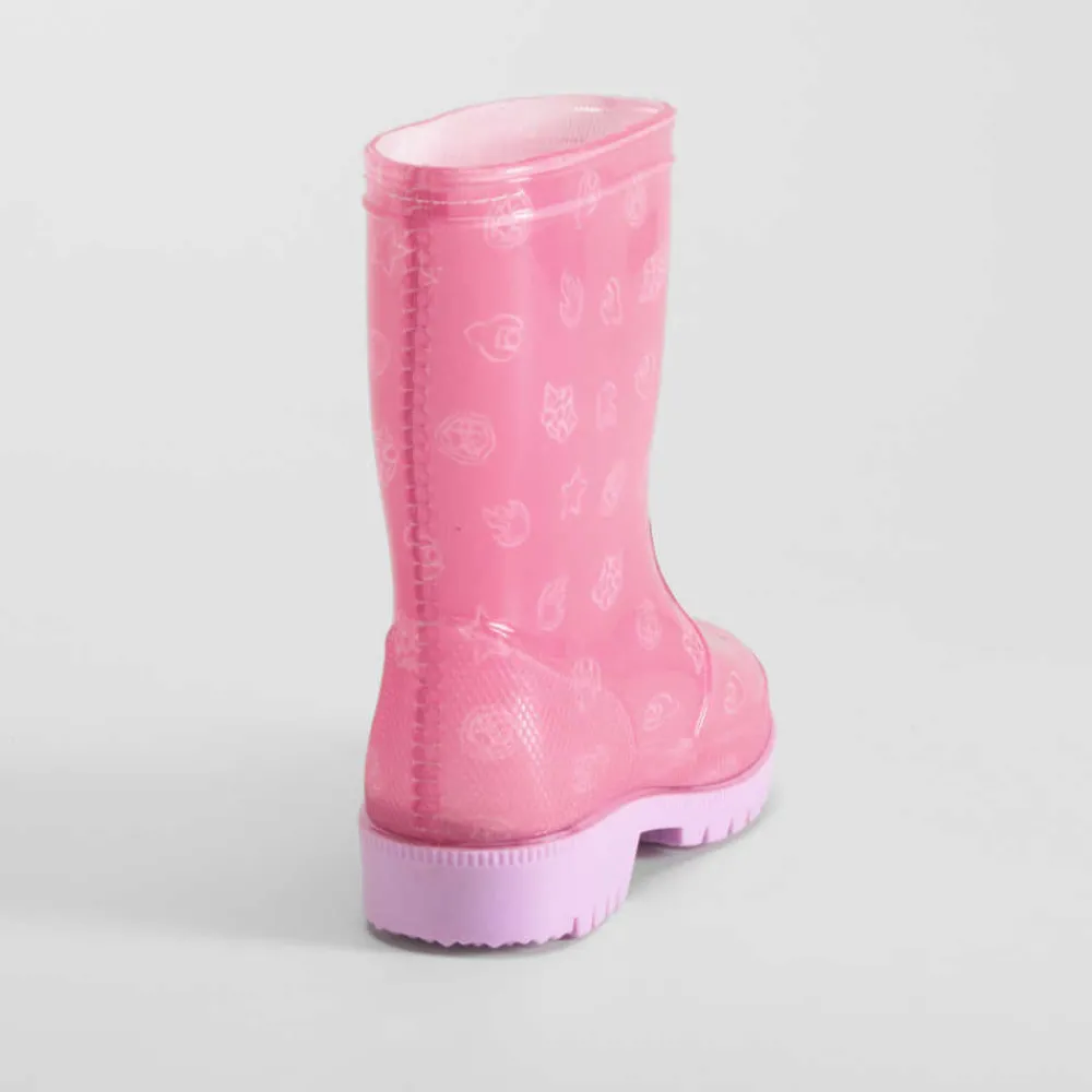 Bota agua color rosa Botas De Agua