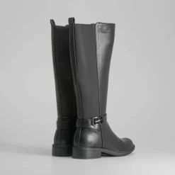 Online Bota alta color negro PICCOLA PIU Mujer Botas Planas