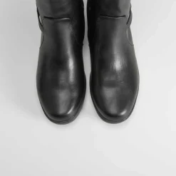 Discount Bota cuña negra de Mujer Botas Planas