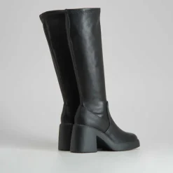 Sale Bota de tacón negra Mujer Botas Tacón