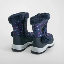 Discount Bota nieve pompón azul Botas De Agua