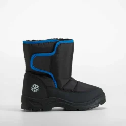 Outlet Bota nieve ribete azul Botas De Agua