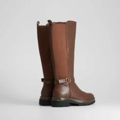 Discount Bota plana casual hebilla de Mujer Botas Planas