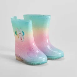 Clearance Botas de agua purpurina bebé Botas De Agua