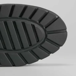 Clearance Botín alto polipiel con cordones Mujer Botines Tacón