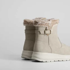 Outlet Botín apreski plataforma beige de Mujer Apreski