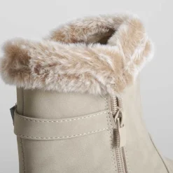 Outlet Botín apreski plataforma beige de Mujer Apreski
