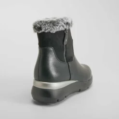 Discount Botín apresky Shock Absorber pelo negro Mujer Apreski