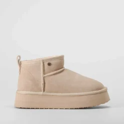 Sale Botín australiano plataforma hielo Mujer Botines Planos