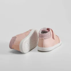 Hot Botín bebé rosa Botas