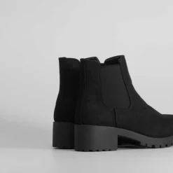 Best Botín chelsea basic track Mujer Botines Tacón|Botines Planos