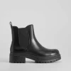Online Botín chelsea chunky negro PICCOLA PIU Mujer Botines Planos