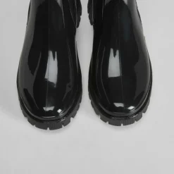 Discount Botín chelsea negro de agua PICCOLA PIU Mujer Botas De Agua