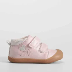 Sale Botín corazón metalizado bebé rosa COMFEET Botas