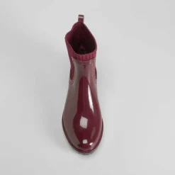 Botín de lluvia chelsea burdeos PICCOLA PIU Mujer Botas De Agua
