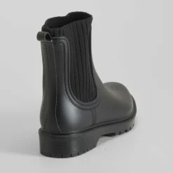 Clearance Botín de lluvia chelsea negro PICCOLA PIU Mujer Botas De Agua