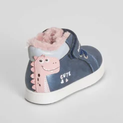 Discount Botín deportivo dino bebé rosa Botas