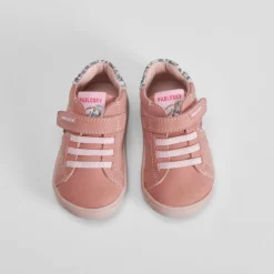 Botín deportivo estrella bebé rosa Botas