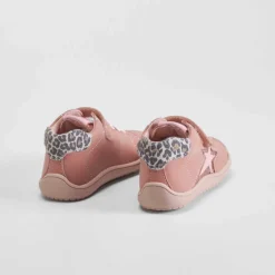 Botín deportivo estrella bebé rosa Botas