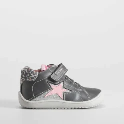 New Botín deportivo estrella bebé plomo Botas