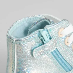 New Botín deportivo iridiscente plata OH GIRL Zapatillas Altas