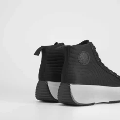 Botín deportivo ondas Mujer Zapatillas Altas|Zapatillas Lona